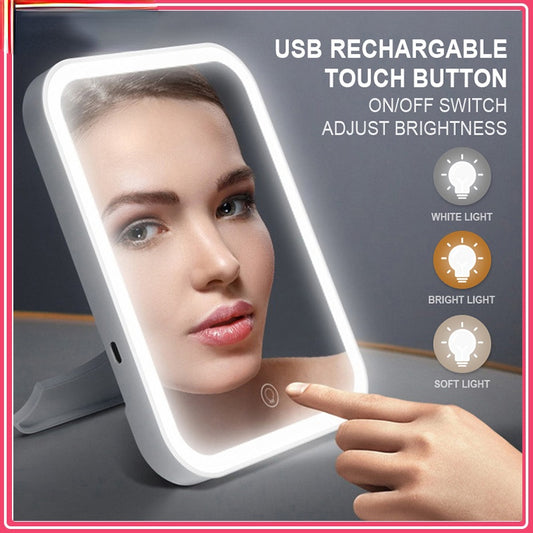 Smart Makeup Mirror w/USB