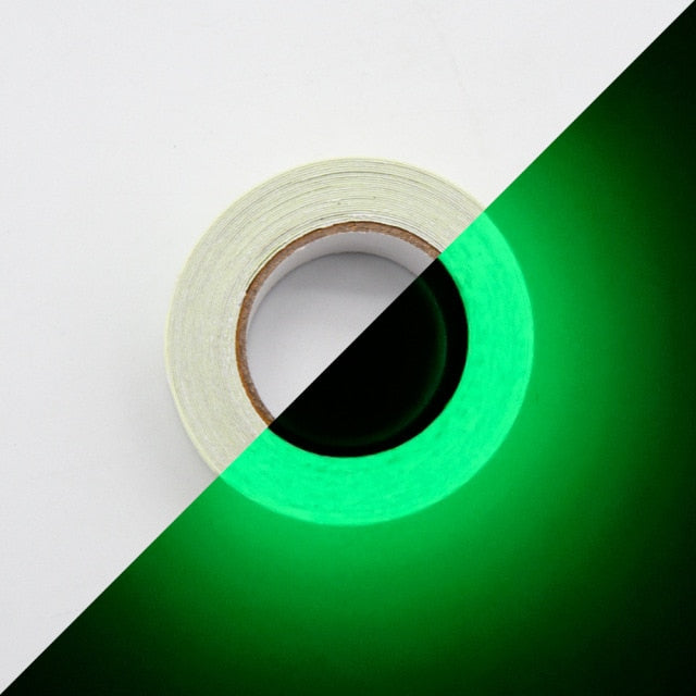 Glow In The Dark Sticker Tape w/ Self-Adhesive