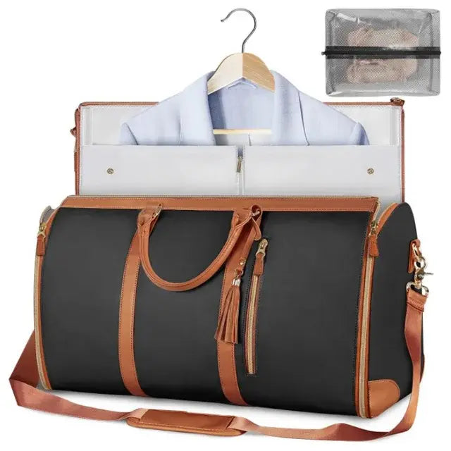 Large Travel Duffle Bag, Foldable Garment Bag, for Men and Women, Multiple Colors