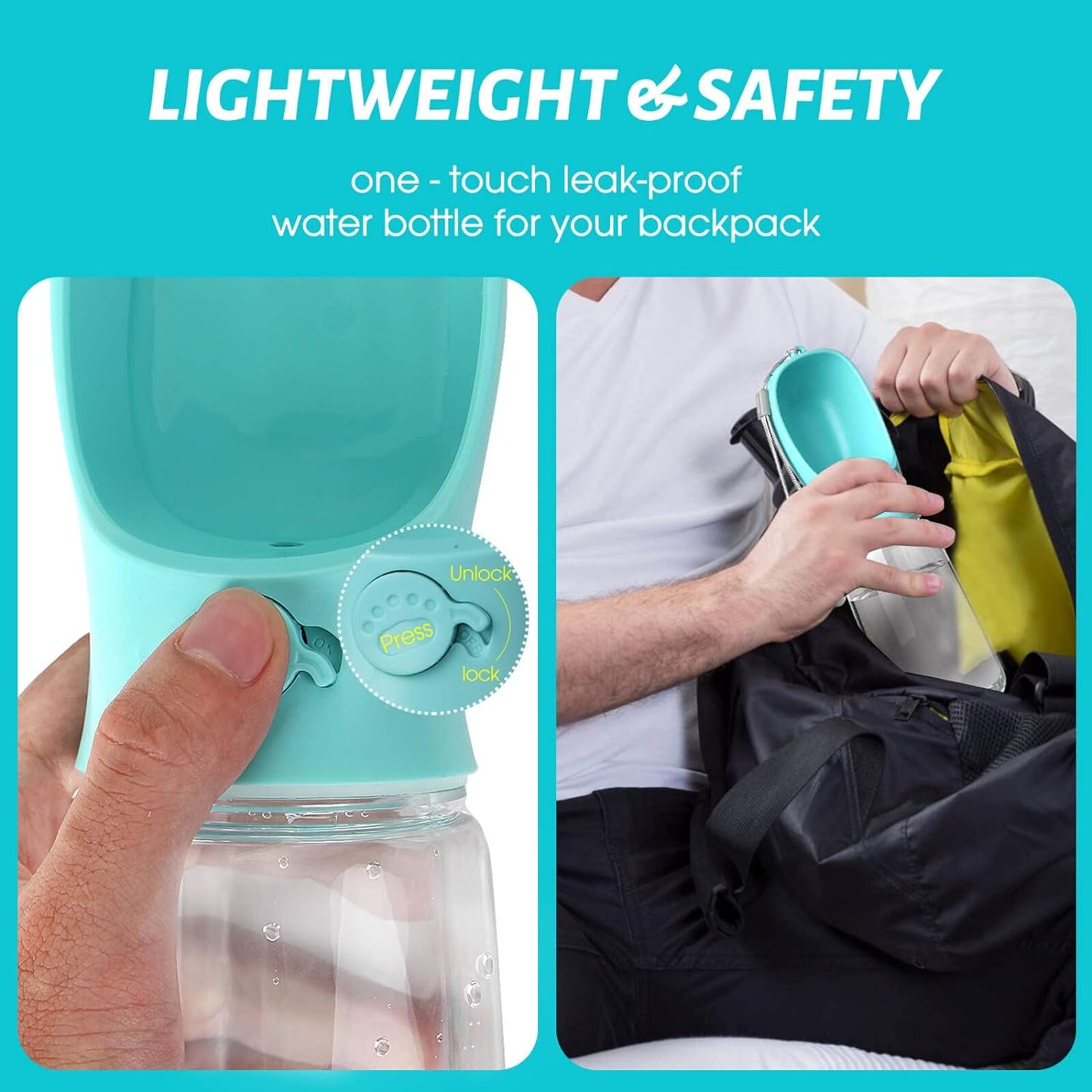 Portable Dog Water Bottle