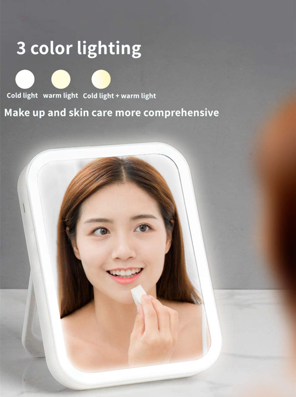 Smart Makeup Mirror w/USB