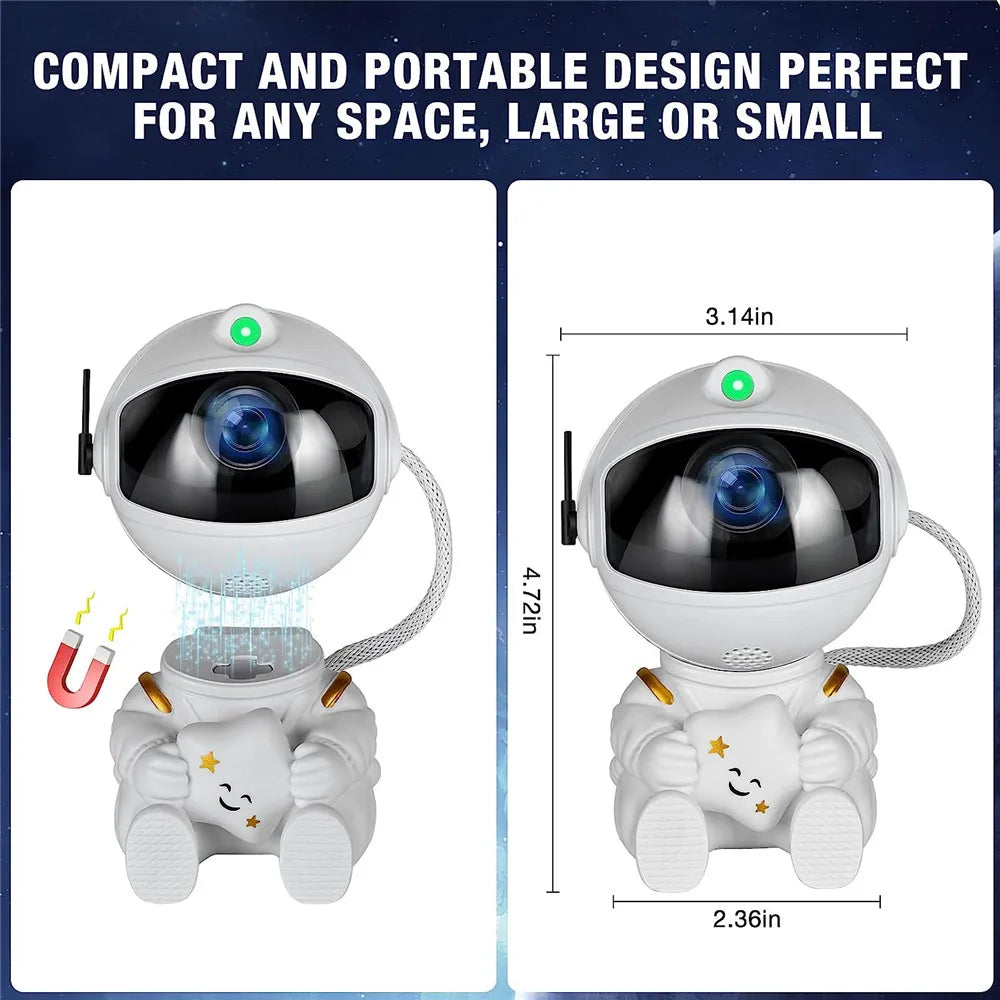 Star Projector Galaxy Night Light Space Astronaut - Starry Nebula Ceiling Projector, for Bedroom Home Decorative, Gifts for both Kids and Adults